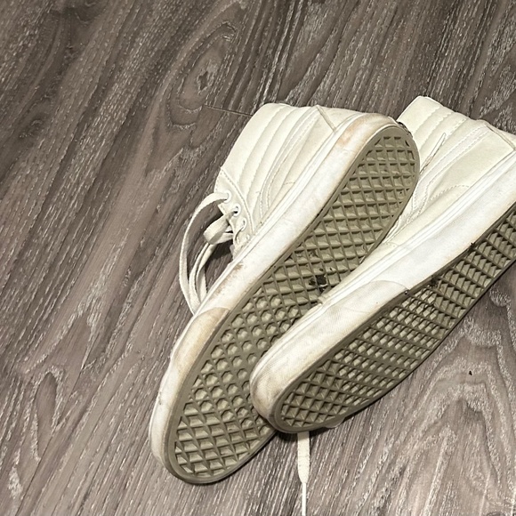 White vans hi top - Picture 3 of 3